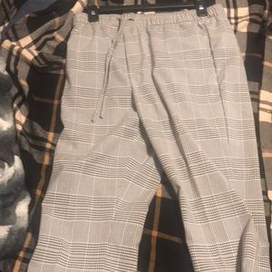 H&M Plaid pants
